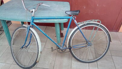 Bicykel, modrý