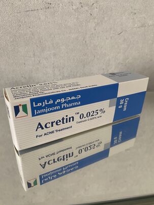 Tretinoin 0.025%, Acretin