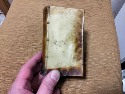 402-ročná EPIŠTOLA, rok vydania 1623 Laconicarum epistolaru