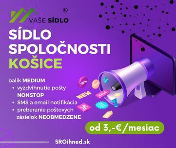 Sidlo spolocnosti Kosice