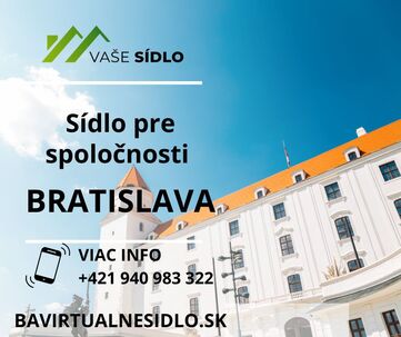 Virtualne sidlo Bratislava