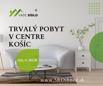 Trvaly pobyt Kosice