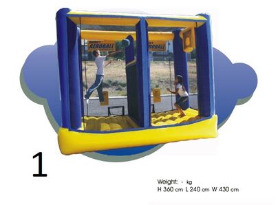 Air attraction for sale/rent. Nafukovačka predaj.