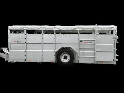 CynkoMet KURIER-6 T-677, 3,4T Príves na prepravu zvierat