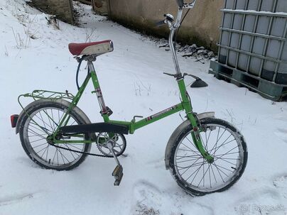 Cestný bicykel na fotke- skladačka