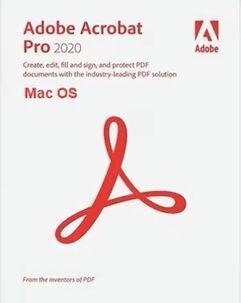 Adobe Acrobat za 2020 (MAC) 2 zariadenia