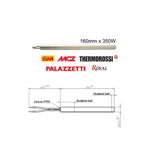 Zapaľovacia špirála pre peletkovú pec 350W HT62703