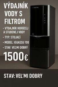 Predám výdajník vody s filtrom – Chungho Nais Iguassu 700