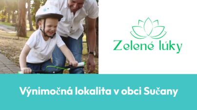 IBV Zelené lúky: 4-izbové murované bungalovy, Sučany