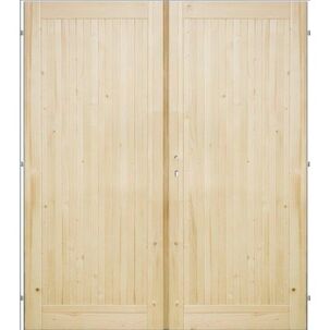 H dveře dvoukřídlé SLIM plné 160cm