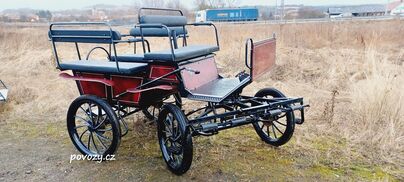 Vagoneta,koč, bryčka, koňský povoz JB 148 NO