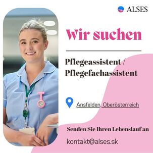 Pracovná ponuka pre Pflegeassistent / Pflegefachassistent