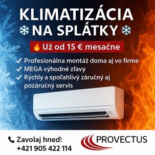 Klimatizácie s montážou na kľúč po celom Slovensku