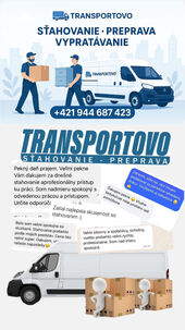 Sťahovanie - Preprava - Vypratávanie