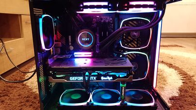 Herný PC–RTX 3070Ti/Ryzen 9/12C/24T/64GB RAM/VODNE CHLADENIE