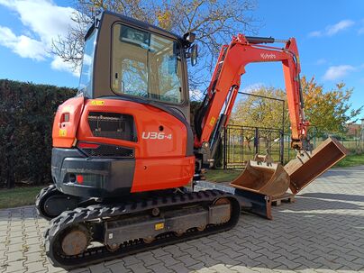 Minibagr Kubota U 36-4 r.v.2021