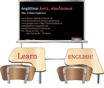 Angličtina: kurz, doučovanie