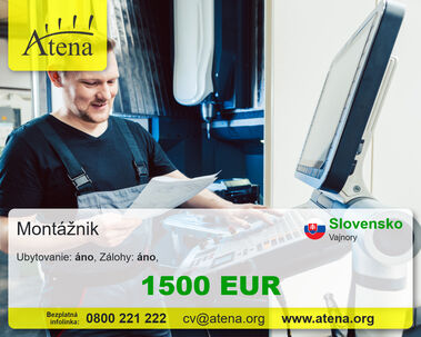 Zručný montážnik elektrotechniky: Zaškolíme ťa + zabezpečíme