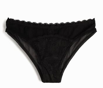 Čierne dámske nohavičky