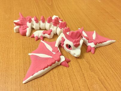 Flexibilný Srdiečkový drak