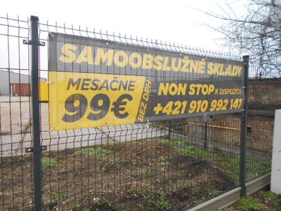 Ponúkam prenájom skladových priestorov Viničná ul. N.Zámky