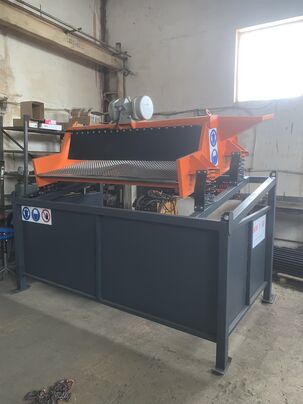 Preosievačka zeminy vibračný triedič