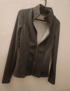 Damske zateplena mikina na zips