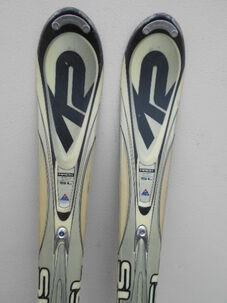 Používané lyže K2 160cm, R13,SC: 110-64-97