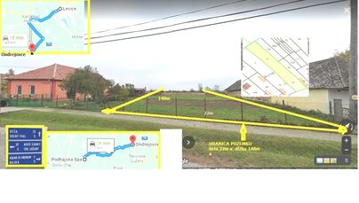 Na predaj stavebný pozemok v strede obce   Ondrejovce