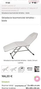 Ponúkam na predaj nepoužívané kozmeticke / maserské lehatko