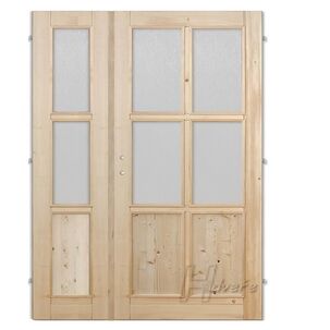 Dvoukřídlové interiérové dveře Jasmína  B/B 125