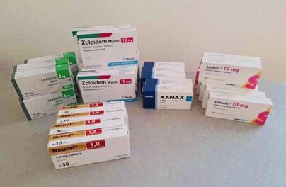 Kúpte si Lexaurin, Rivotril, Diazepam, Zolpidem, Nuerol, Xanax, Rohypnol,
