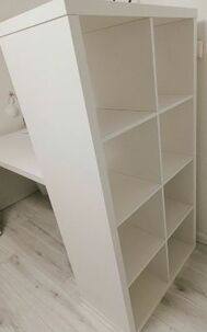 Kallax biela 77x147cm