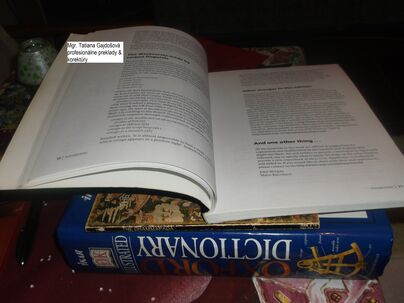 Preklady a korektúry - angličtina