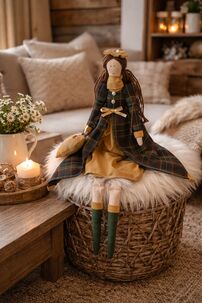 handmade bábika so srdiečkom