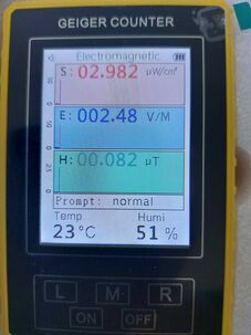 Měřič radioaktivity
