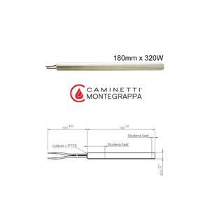 Zapaľovacia špirála pre CAMINETTI MONTEGRAPPA 320W