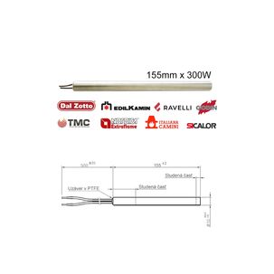 Zapaľovacia špirála pre peletovú pec 300W HT62687