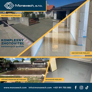 Podlahy Betonové, Anhydritové a iné