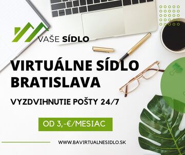 Virtuálne sídlo Bratislava