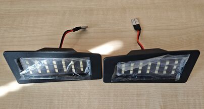 LEDky na osvietenie SPZ pre Mazdu 3 (Sedan) 2014-2018