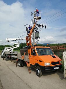 Vysokozdvižná plošina Šaľa, Nonstop výškové práce, 18m, 27m