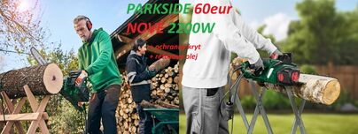 Elektrická reťazová píla Parkside 2200W