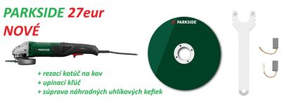 Uhlová brúska Parkside 1200W