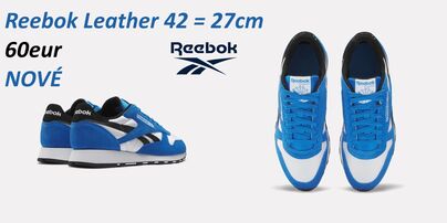 Reebok Classic Leather modré