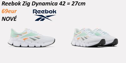 Reebok Zig Dynamica bežecké biele