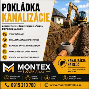 ???? Kanalizačné prípojky na kľúč ????