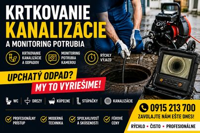 Krtkovanie a monitoring potrubia