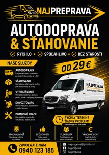 NajPreprava - Autodoprava & Sťahovanie