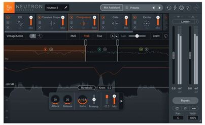 Balík audio VST pluginov iZotope Music Production Suite 3